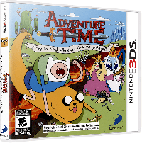 Adventure Time: Hey Ice King Nintendo 3DS US box art